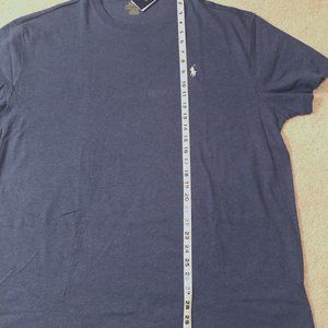 Ralph Lauren Mens Heather Blue T Shirt
